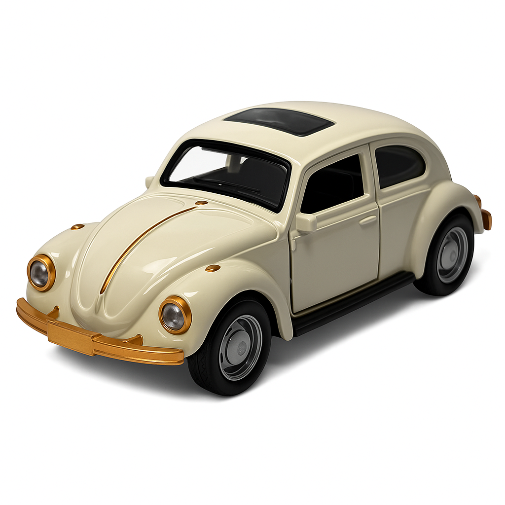 Classic Vintage Beetle-Style Toy Car