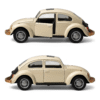 classic vintage beetle style toy car