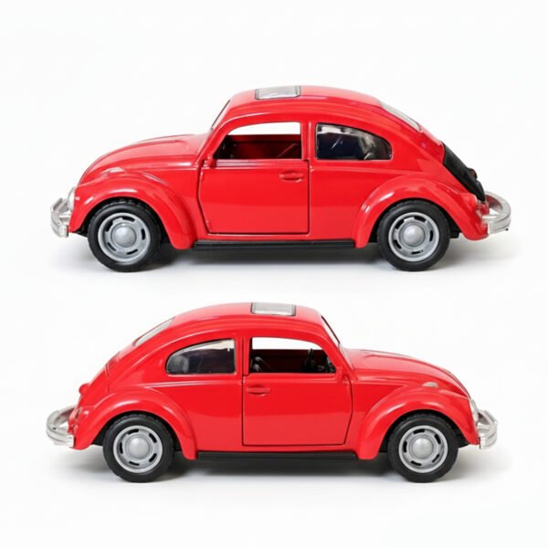 classic vintage red style die cast toy car