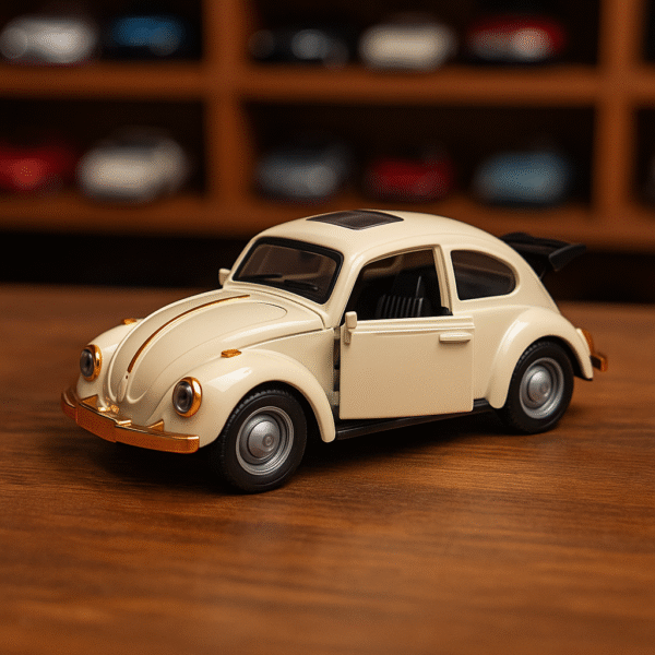classic vintage beetle style toy car
