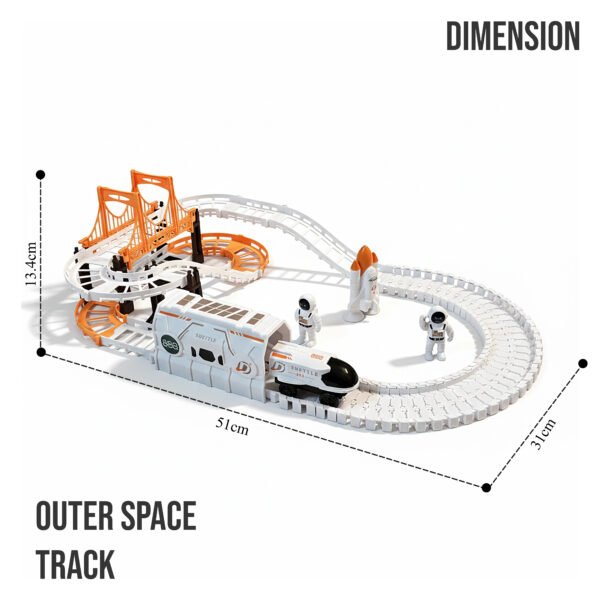 space adventure track playset