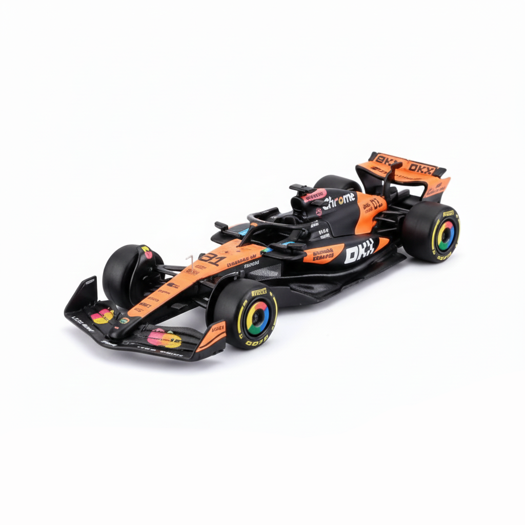 Bburago McLaren MCL39 F1 Diecast Car – 1:64 Scale