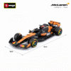 bburago mclaren mcl39 f1 diecast car – 1:64 scale