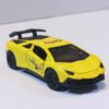 alloy aero sports car – yellow