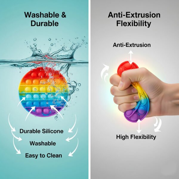 pop it fidget toy – 1 pc (random shape)