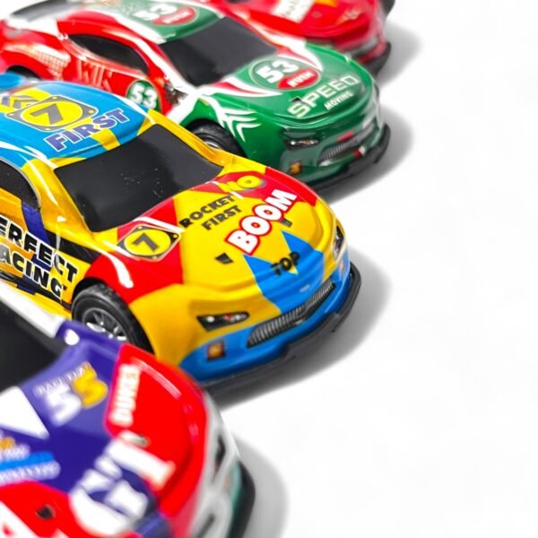 mini die cast race car set – pack of 6