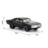 1:64 dodge charger mini muscle car