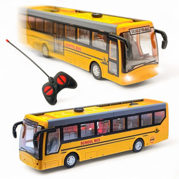 rc school bus – 1:32 remote control toy
